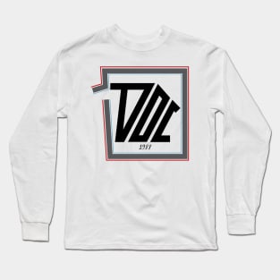 hip hop street lettering logotype red doc Long Sleeve T-Shirt